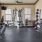a gym with exercise equipment